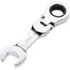 Draper 27973 HI-TORQ® Metric Stubby Flexi Head Ratchet Spanner 15mm