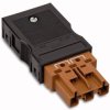 WAGO 770-1373/149-000 Złącze męskie sieciowe WINSTA MIDI złącze męskie proste Łączna ilość styków: 3 25 A brązowy 25 szt