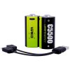 Verico 1BTOV-A4N0A2-NN LoopEnergy Li-Ion C Batt 3700mAh 1.5V 2 pcs Rechargeable