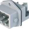 Złącze męskie sieciowe Hirschmann złącze męskie do wbudowania pionowego Łączna ilość styków: 3 + PE 16 A szary STASEI 3