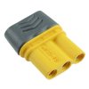 MR30-F Female 3 Pin Gold Plated Connector with Cap 15A AMASS