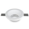 Oprawa Oczko Vt-776 Gu10 Okrągła Biała Gips 120Mm X 40Mm 3640
