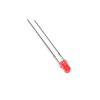 DIODA LED 3mm CZERWONA 0,3cd 300mcd 60st. DYFUZYJNA