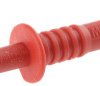 Próbnik, typ końcówki: Stały, rozmiar: 2mm, 1kV, 20A, Czerwony, Stal nierdzewna