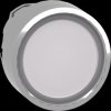 ZB4BA18 Illuminated pushbutton, front panel, Harmony XB4, 22 mm, white,
