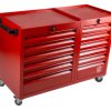 Szafka na narzędzia, na kółkach, 12-szufladowa, 870 x 1085 x 450mm, materiał: Stal, RS PRO