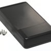 ABS handheld enclosure, (L x W x H) 160 x 84 x 30 mm, black (RAL 9005), IP54, RH3051BK