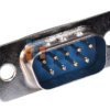 Wtyk DB9 D-SUB DB-9 com RS232 do lutowania