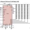 6-String 30mA LED Driver with ±1.5% Current Matching