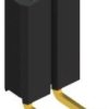 Socket header, 2 pole, pitch 2.54 mm, angled, 10026505