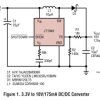 600kHz, 1A Switch PWM DC/DC Converter