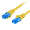 Kabel krosowy patchcord S/FTP kat.6A LSZH CCA żółty 20m