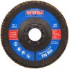 Faithfull FAIFD125A80 Aluminium Oxide Flap Disc 125 x 22mm 80 Grit