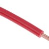 Przewód montażowy 1mm2 Czerwony RS PRO PVC TI3 18 AWG 1 kV DC, 600 V AC dł. 100m 32/0,2 mm 105°C BS6231