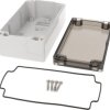 PC enclosure, (L x W x H) 160 x 89 x 61 mm, light gray (RAL 7035), IP66, 1554J2GYSL
