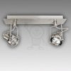 TECH 22 chrom sat GU10 2x50W Brilum 0115