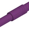 4 mm plug, screw connection, 0.5-1.5 mm², CAT III, purple, 934097109