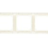 As Ramka Potrójna Do Łączników Ip44 Ecru Rh-3G/27