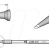 C245710 Lötspitze C245, Rundform, C245710/Ø 1,2 mm, abgeschrägt