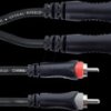 EU 3 PC Audio cable, 2x 6.3-mm mono jack > 2x cinch connectors, 3 m