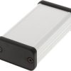 Aluminum enclosure, (L x W x H) 80 x 45 x 25 mm, natural, IP54, 1455D802