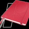 44780025 Leitz notebook A5 ruled hardcover, red