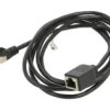 Goobay-73388 Przedłużacz Rj45 F/Utp 5E Linka Cu Pvc Czarny 2M 26Awg